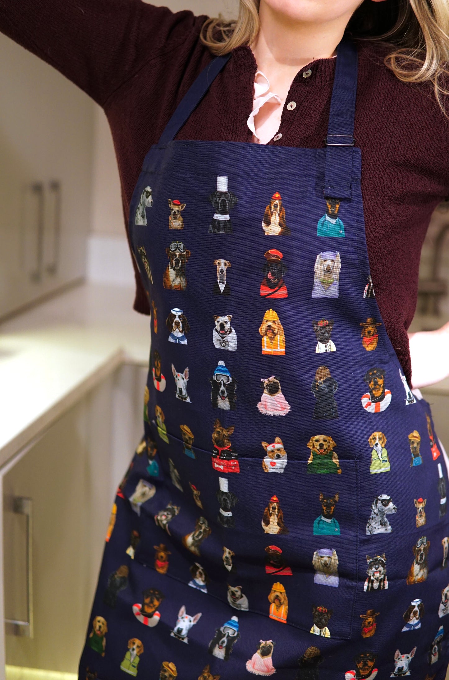DOGS 100% Cotton Apron