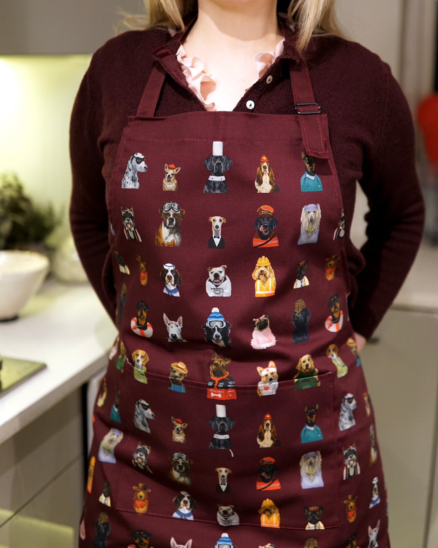 DOGS 100% Cotton Apron