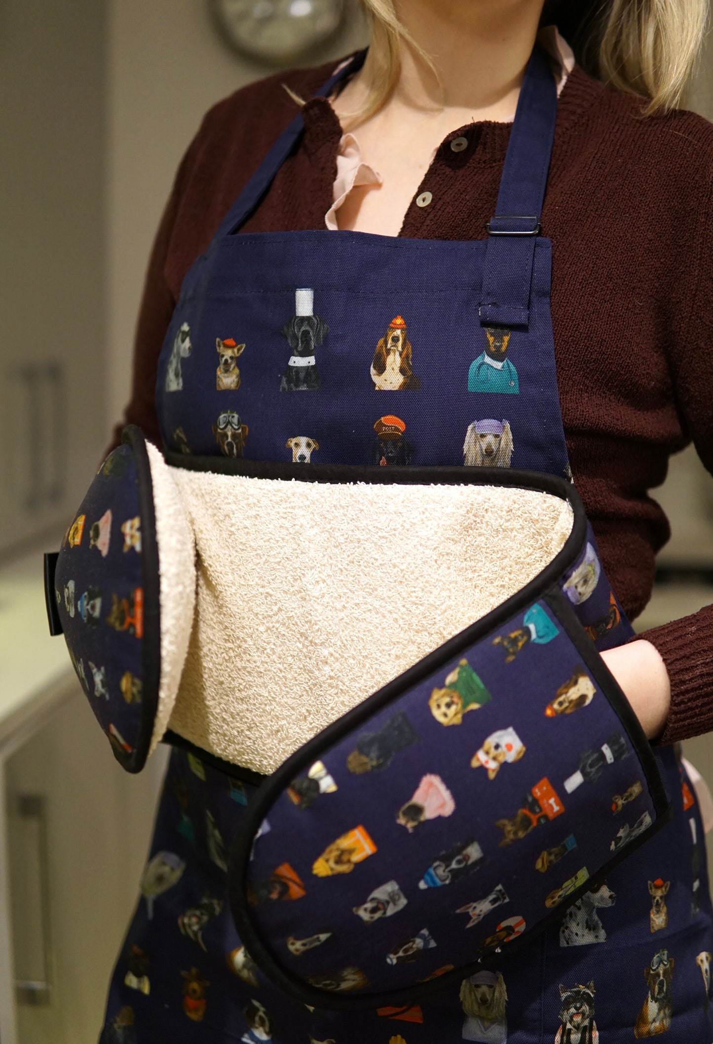DOGS 100% Cotton Apron
