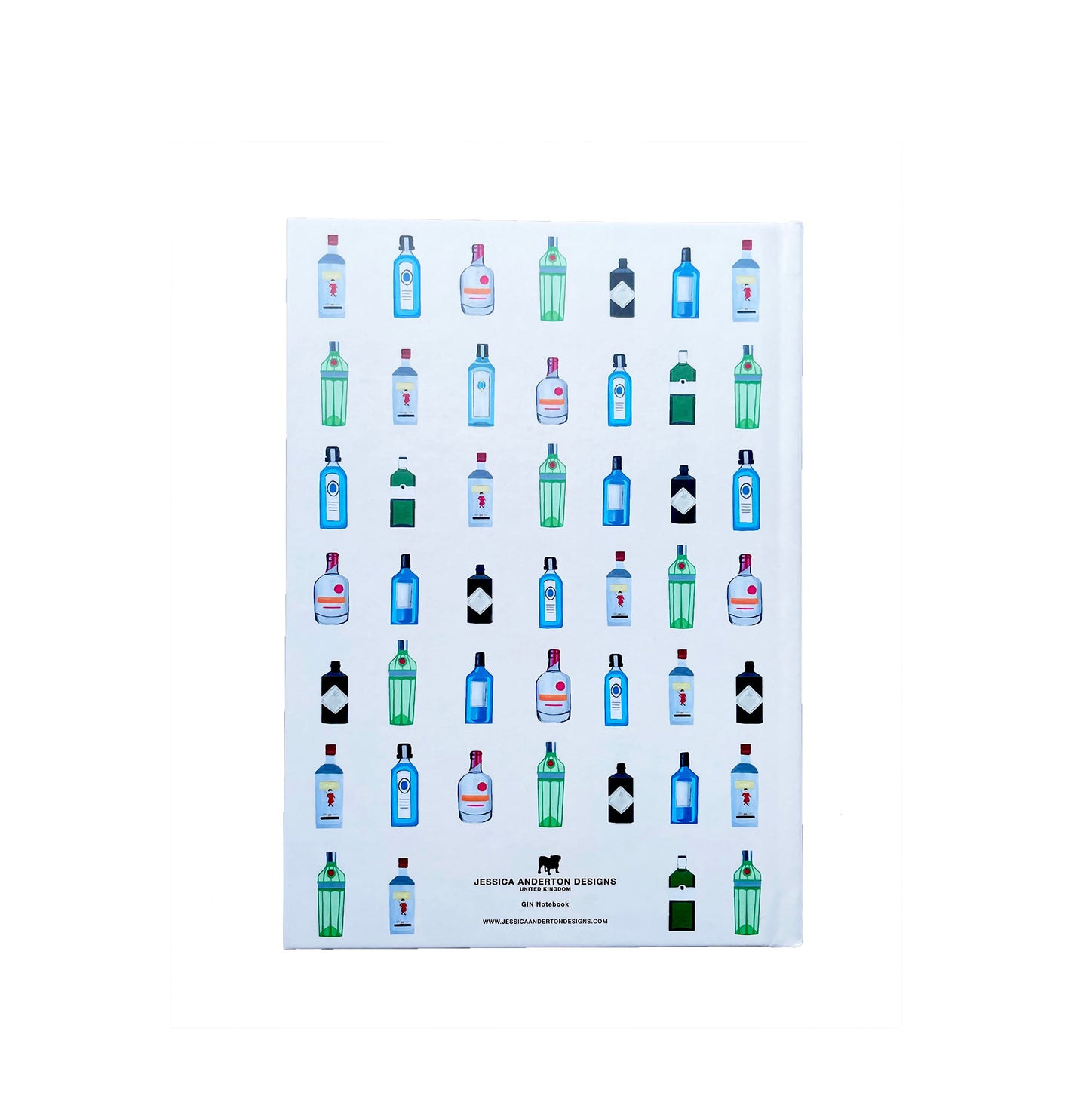 GIN Hardback Lined Notebook