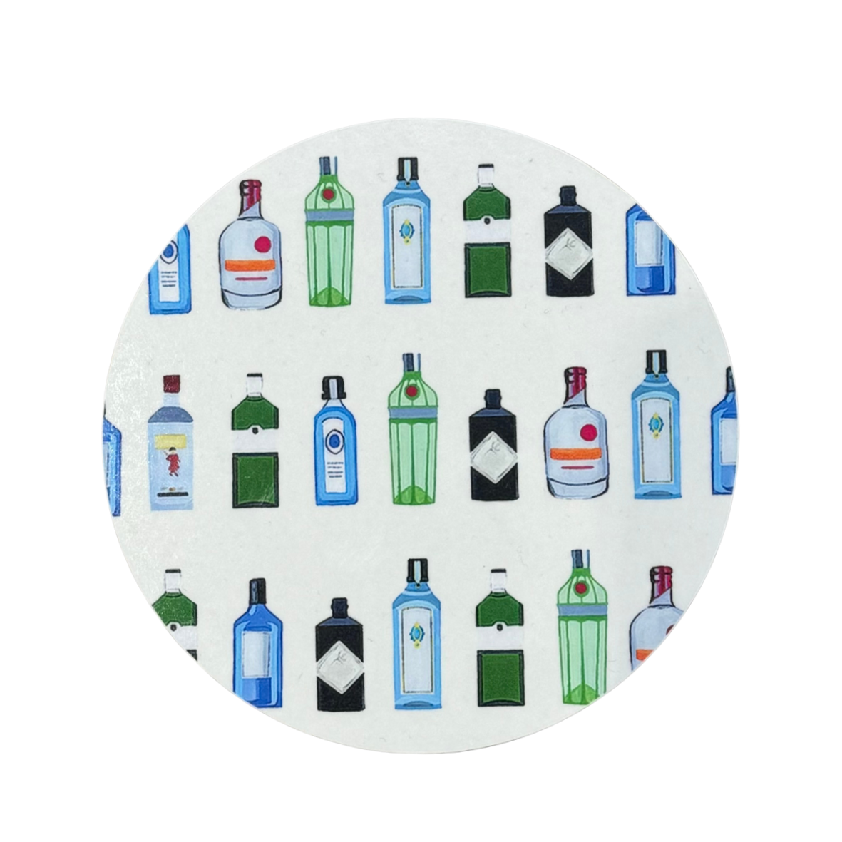 GIN Drinks Coaster Jessica Anderton Designs