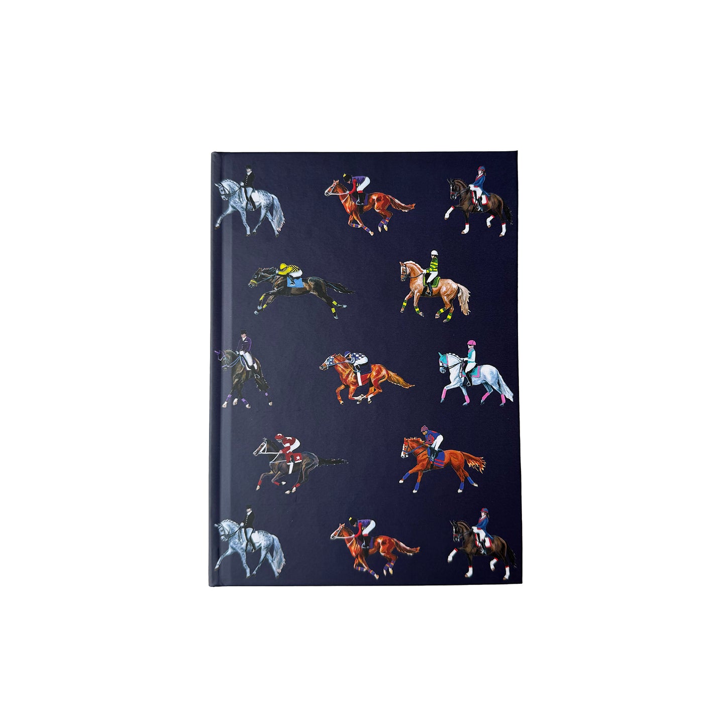 Dressage & Racehorses Hardback Lined Notebook