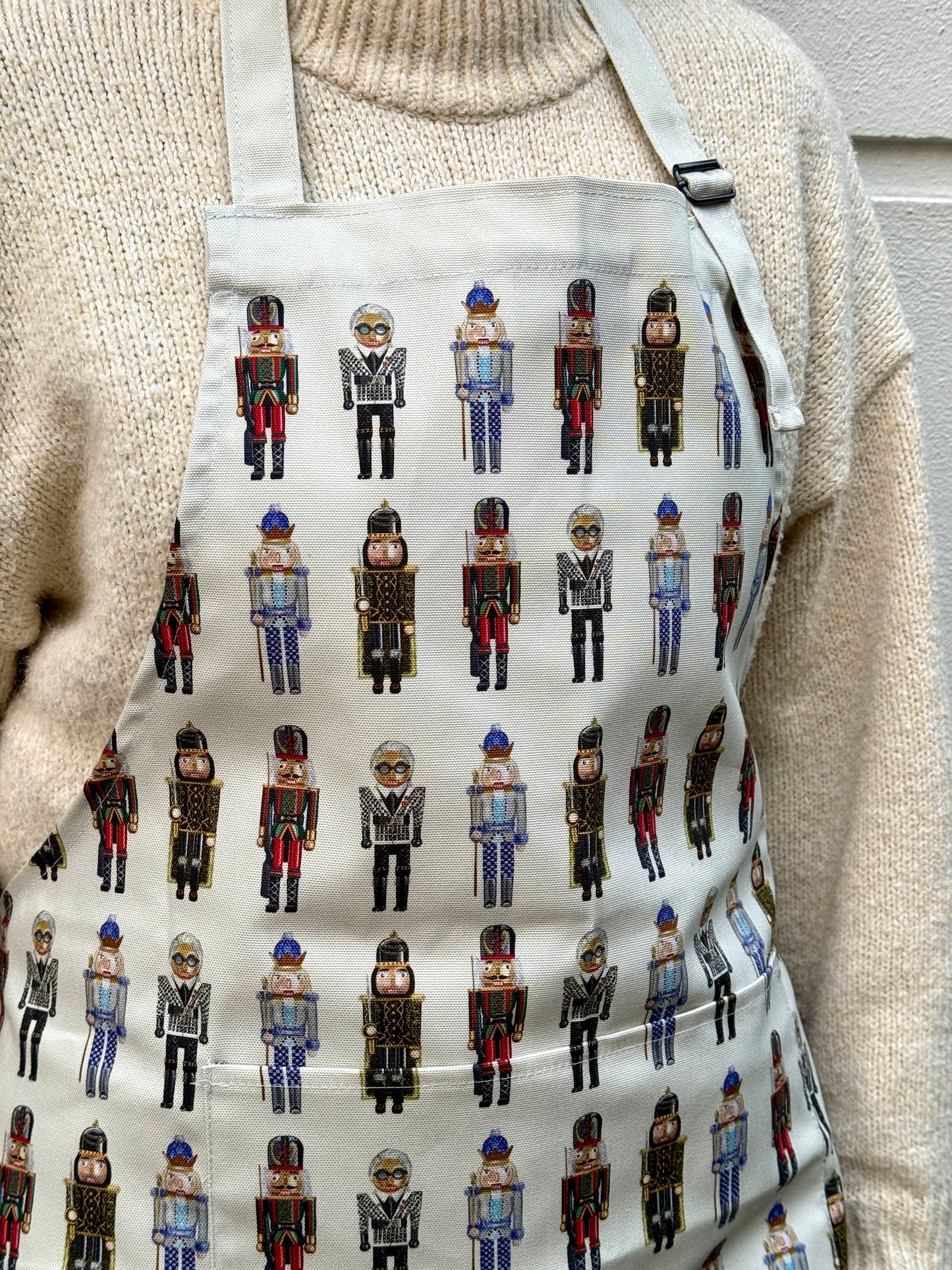 Designer Nutcrackers 100% Cotton Apron