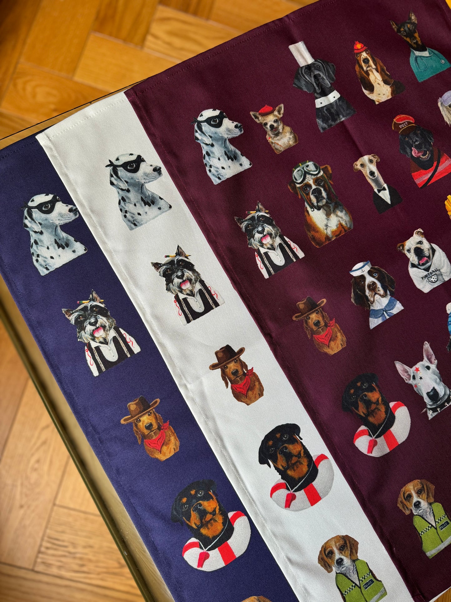 DOGS 100% Cotton Tea Towels