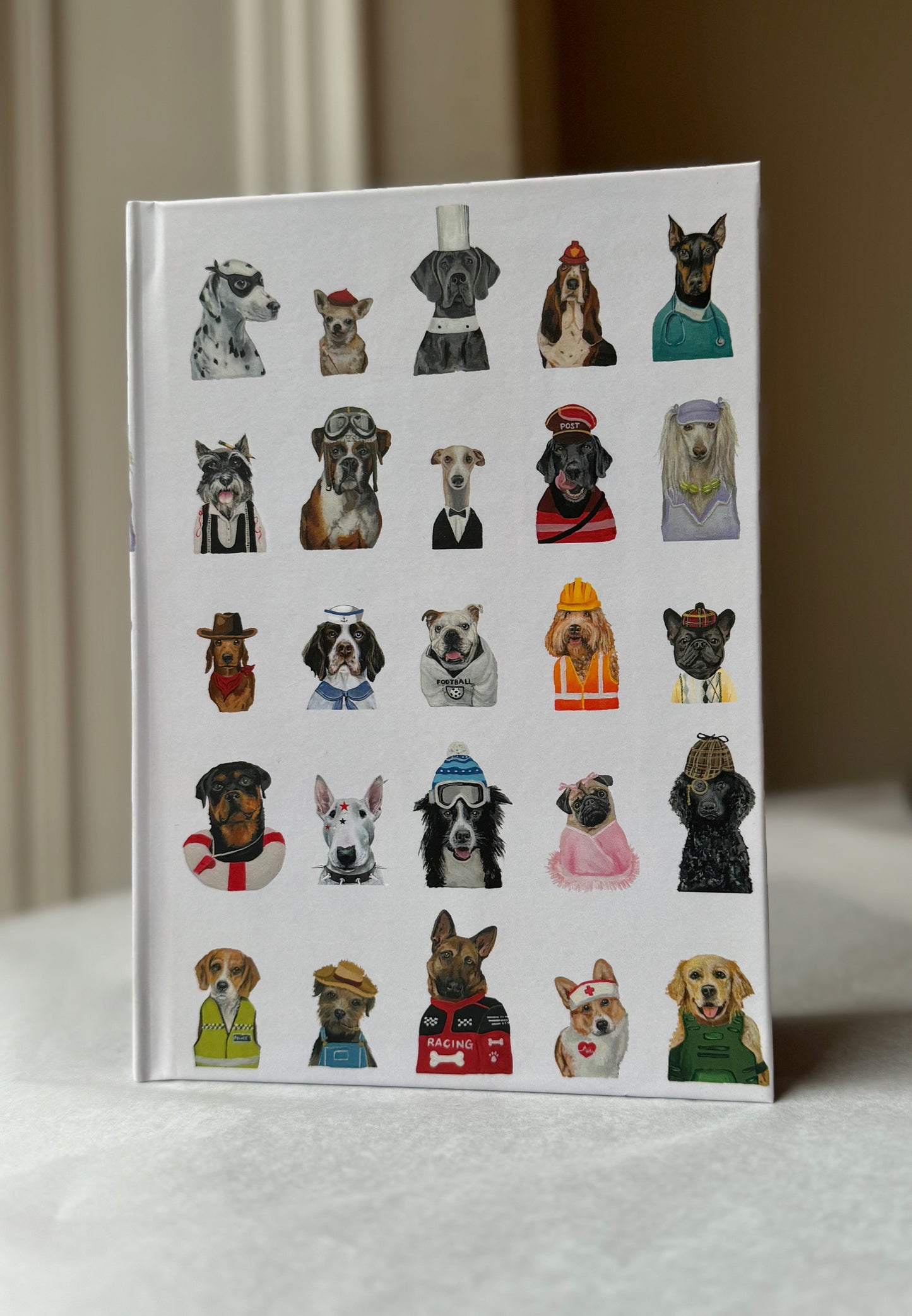 DOGS Hardback Lined Notebook
