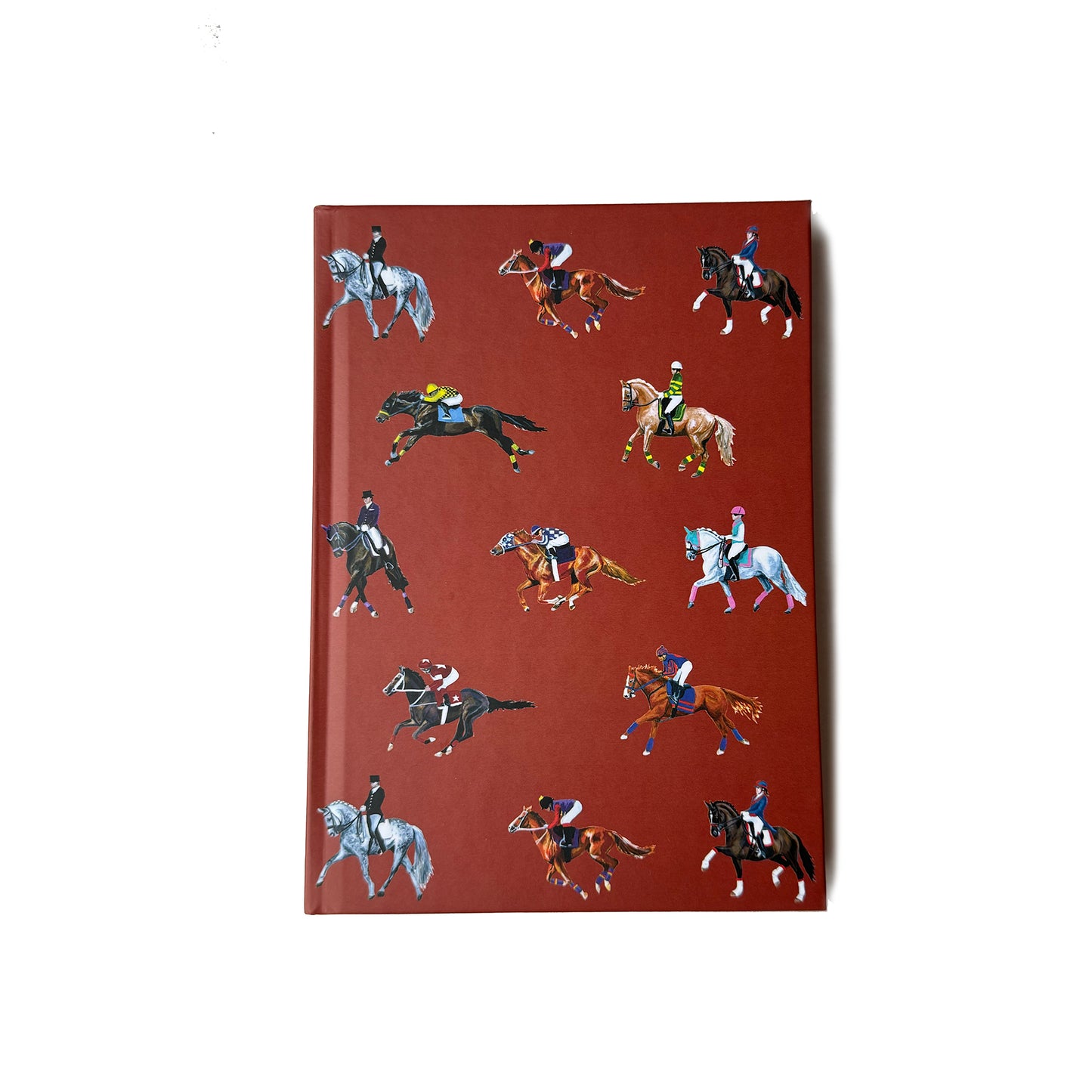 Dressage & Racehorses Hardback Lined Notebook