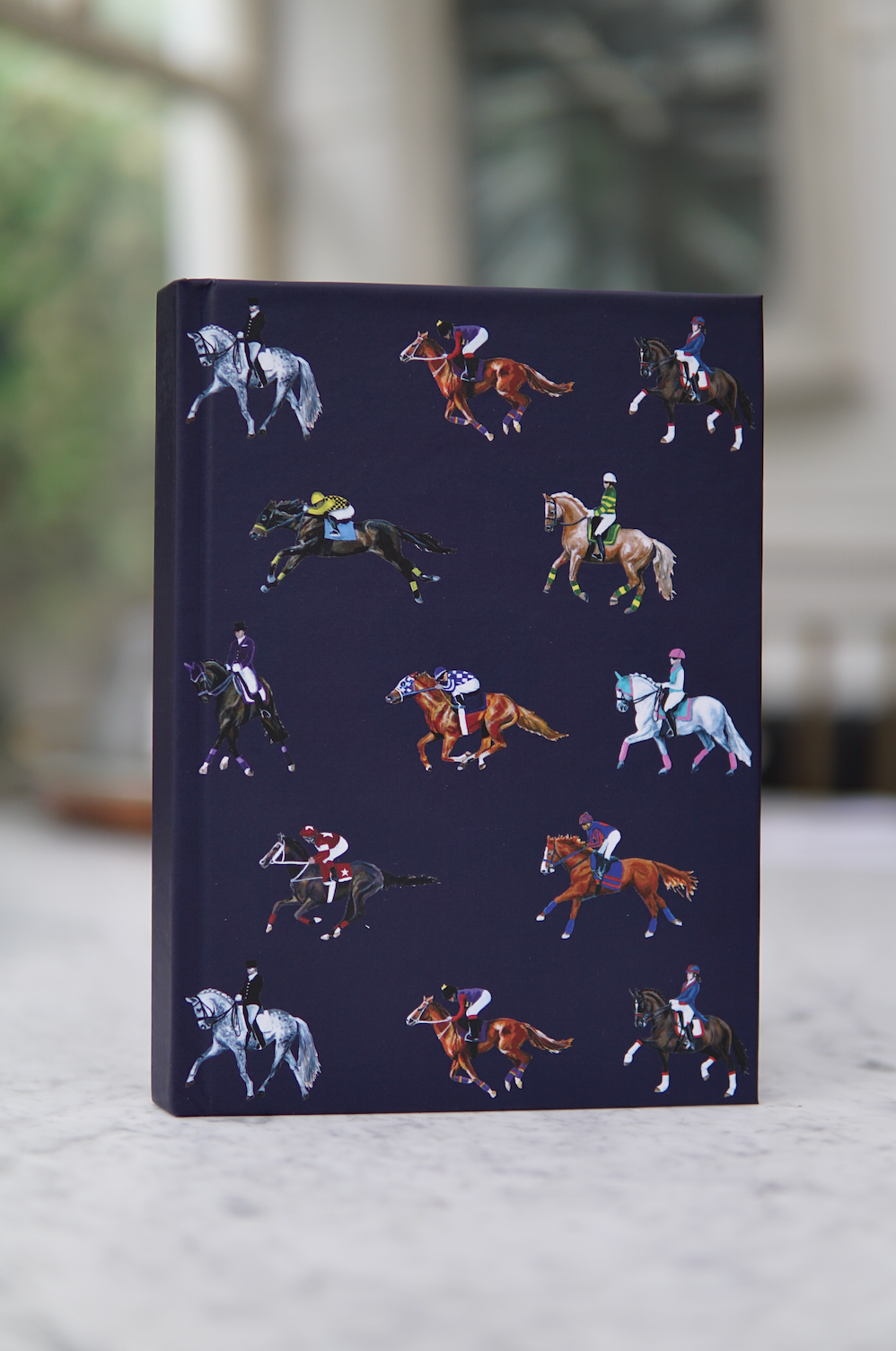 Dressage & Racehorses Hardback Lined Notebook