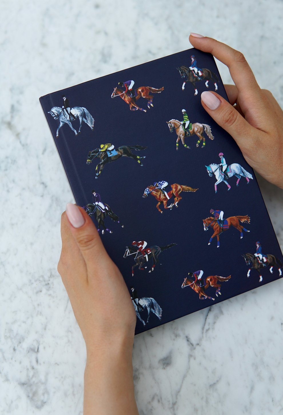 Dressage & Racehorses Hardback Lined Notebook