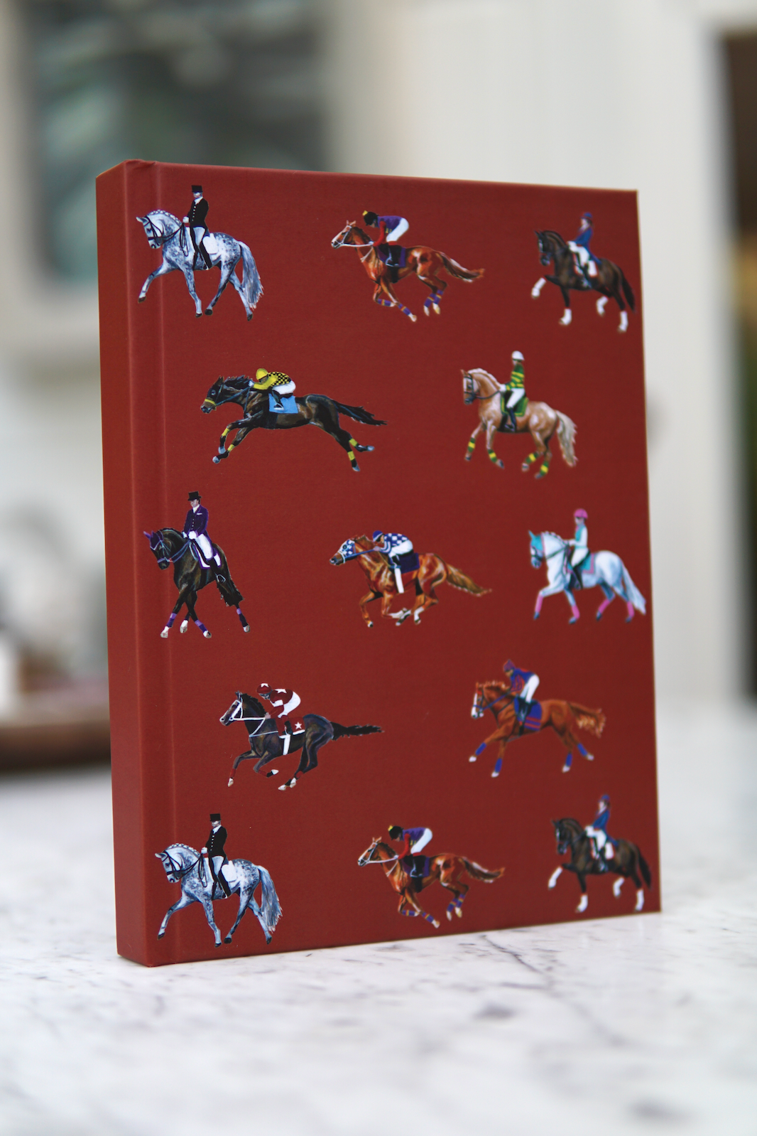 Dressage & Racehorses Hardback Lined Notebook