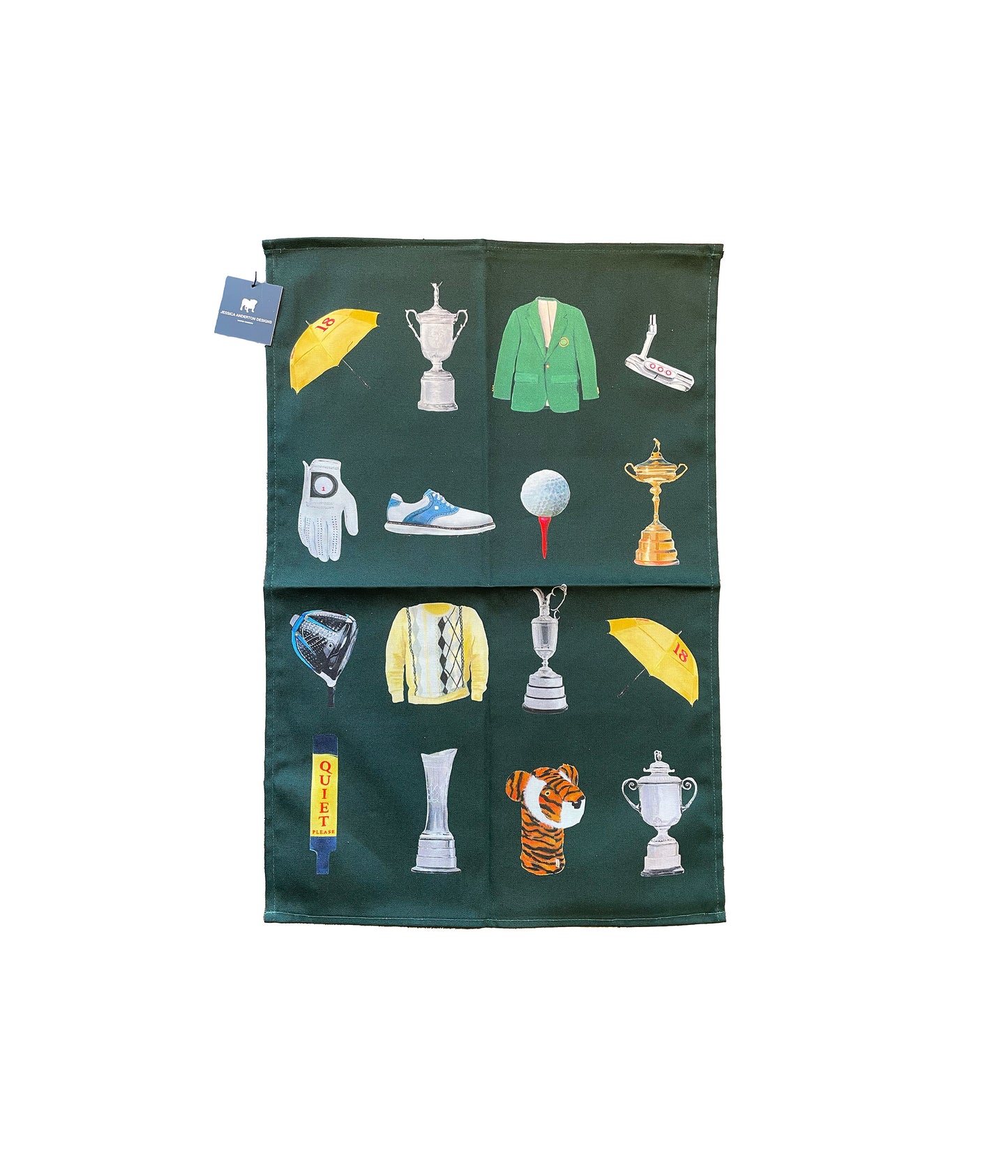 GOLF 100% Cotton Tea Towels Homeware Gifts Men