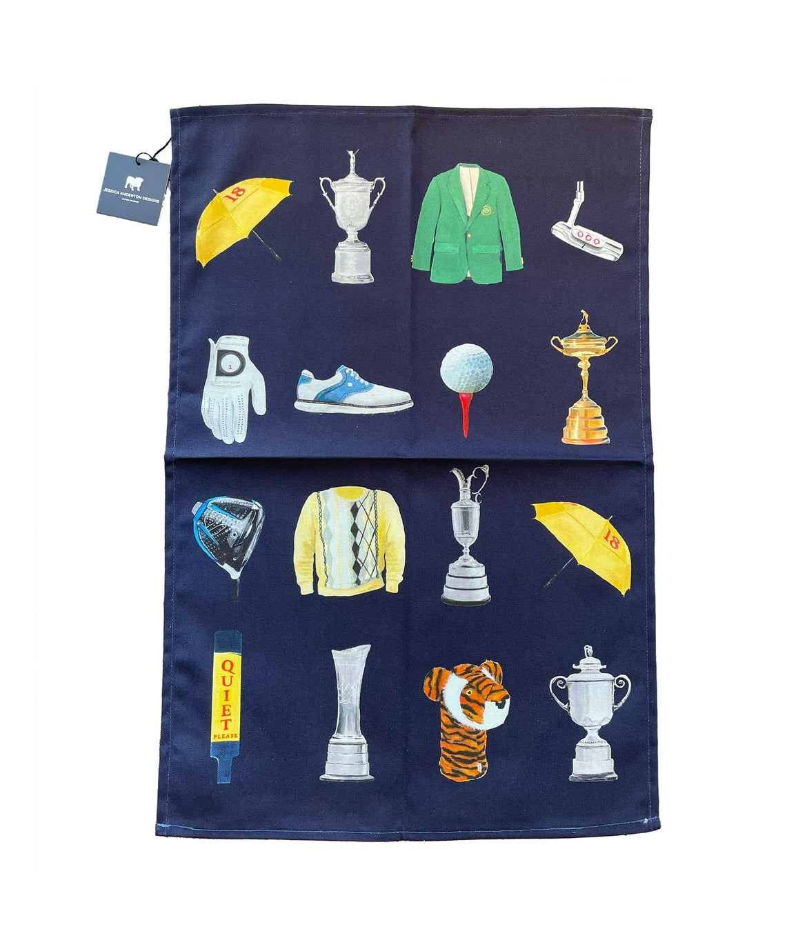 GOLF 100% Cotton Tea Towels Homeware Gifts Men