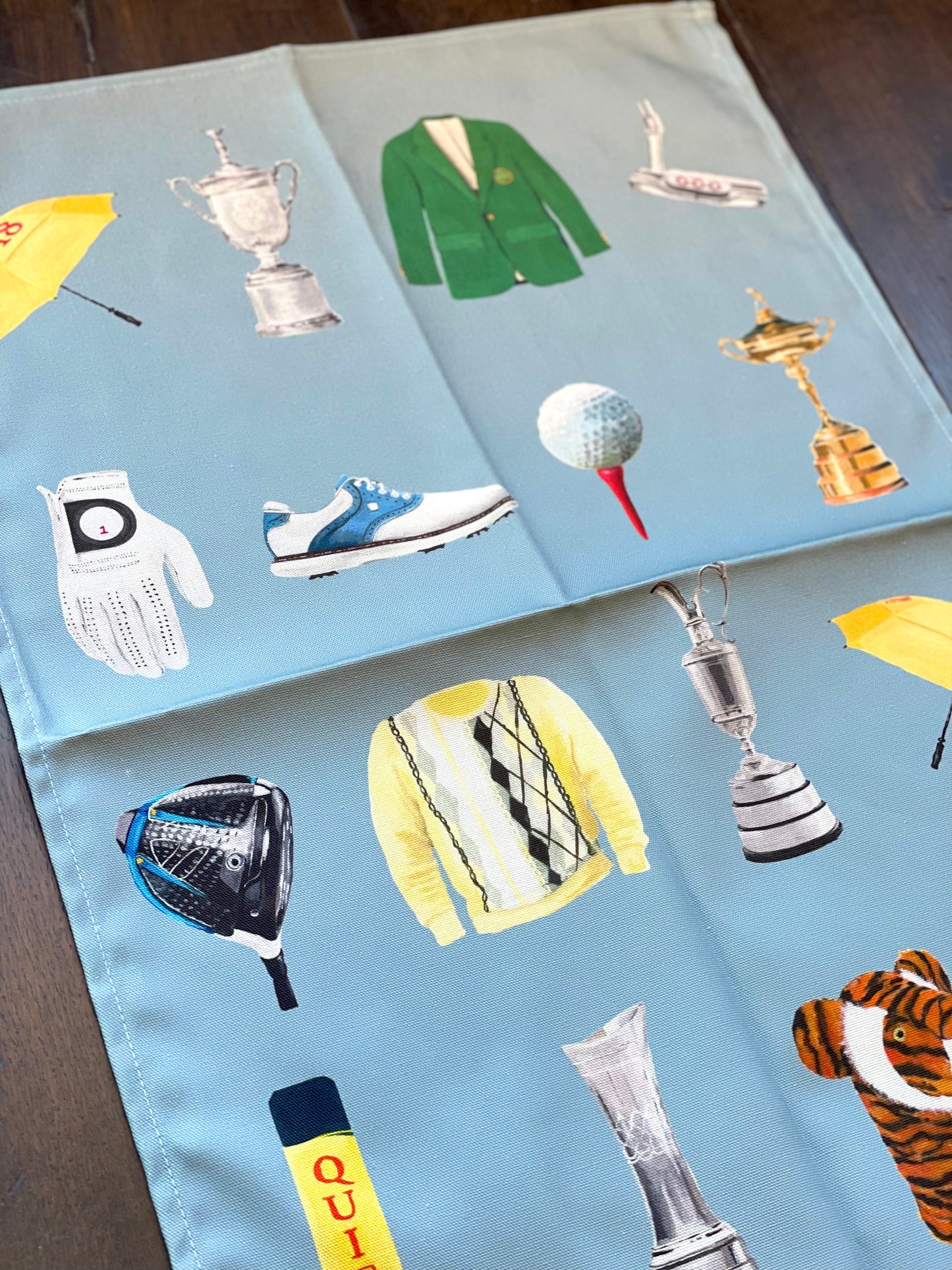 GOLF 100% Cotton Tea Towels Homeware Gifts Men