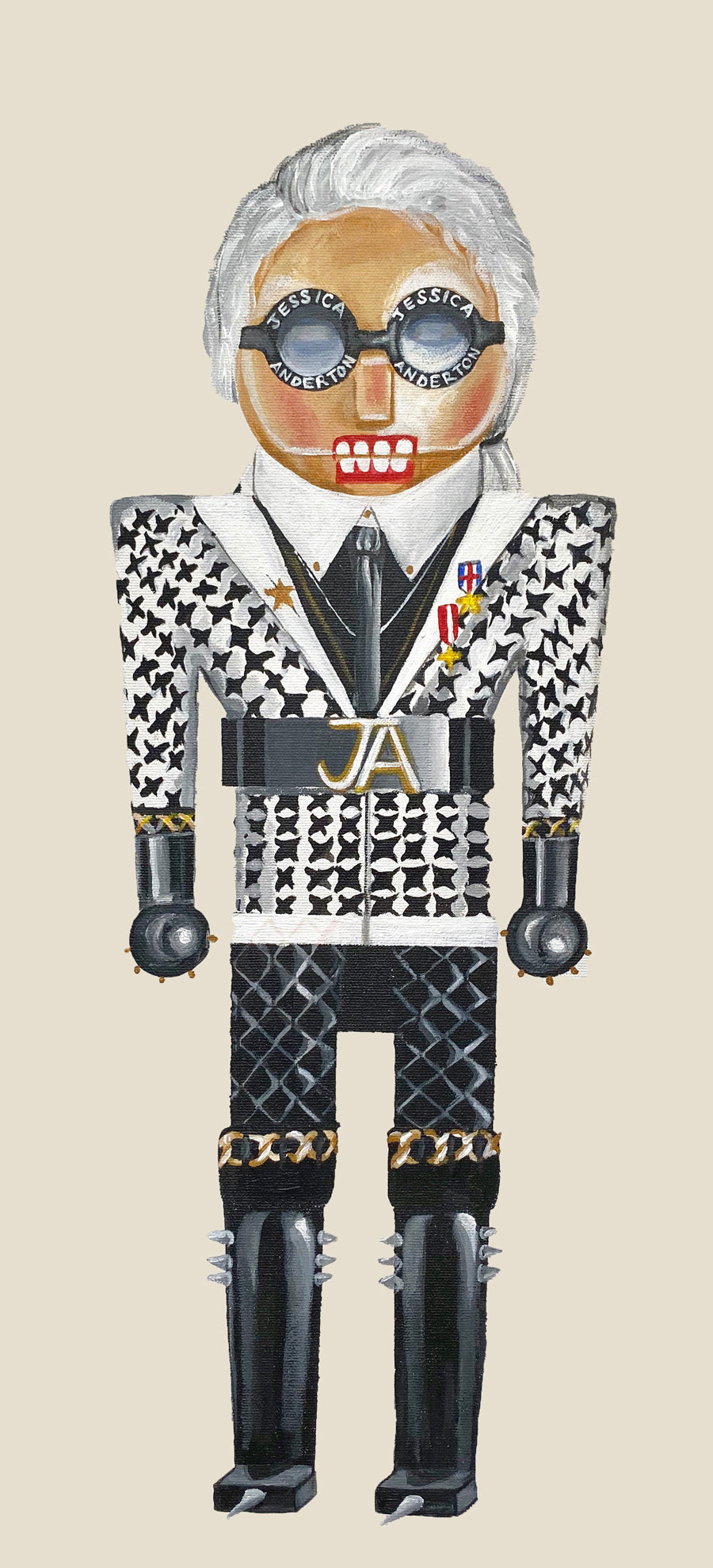 Christmas Nutcracker painting karl
