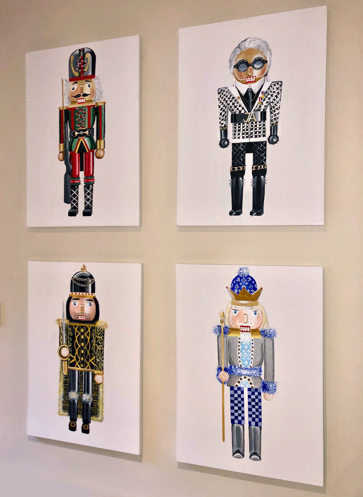 Christmas Nutcracker paintings 4