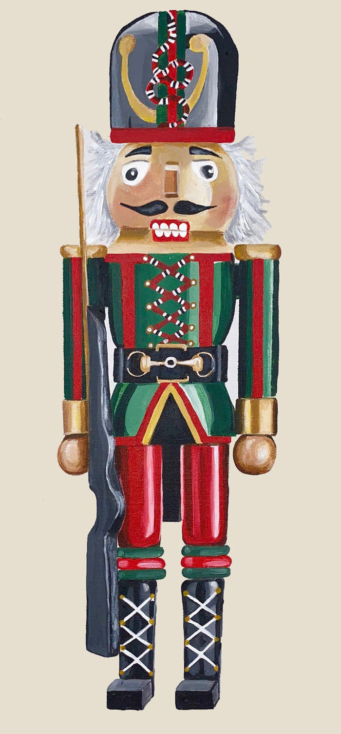 Christmas Nutcracker red green hat