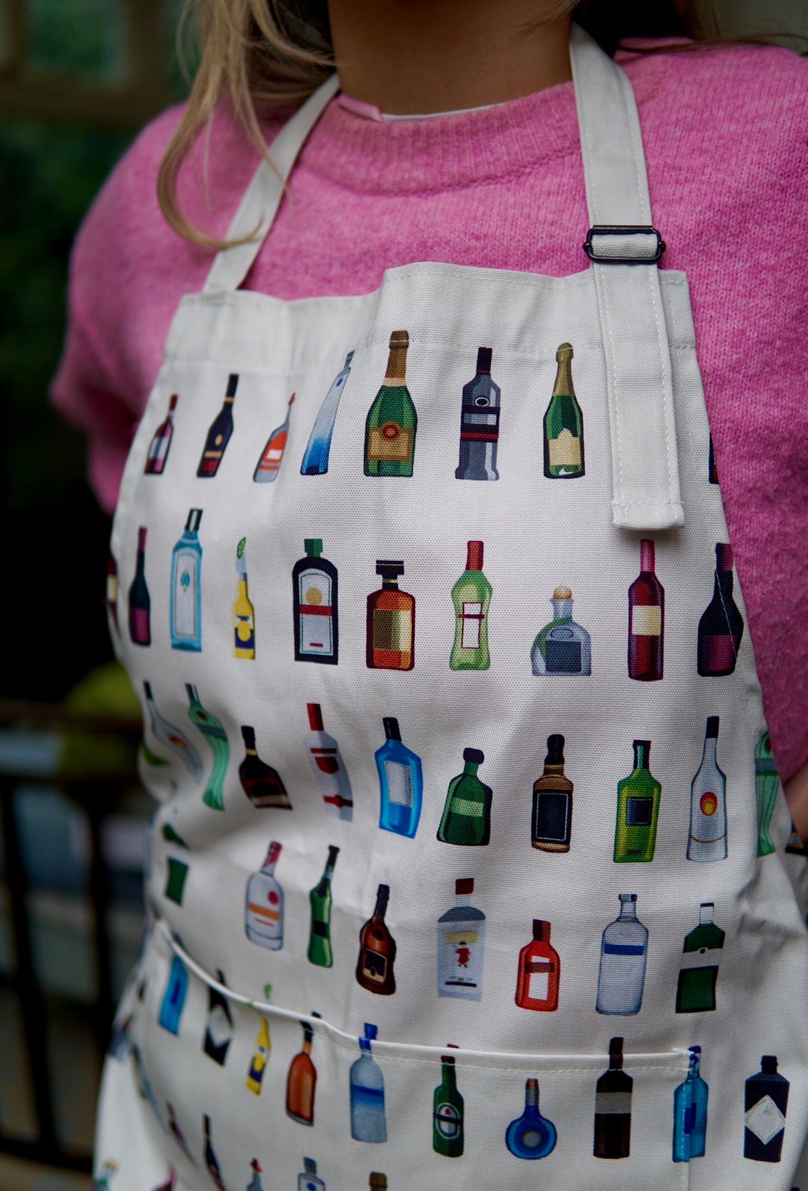 BAR 100% Cotton Apron Kitchen Made in UK Design