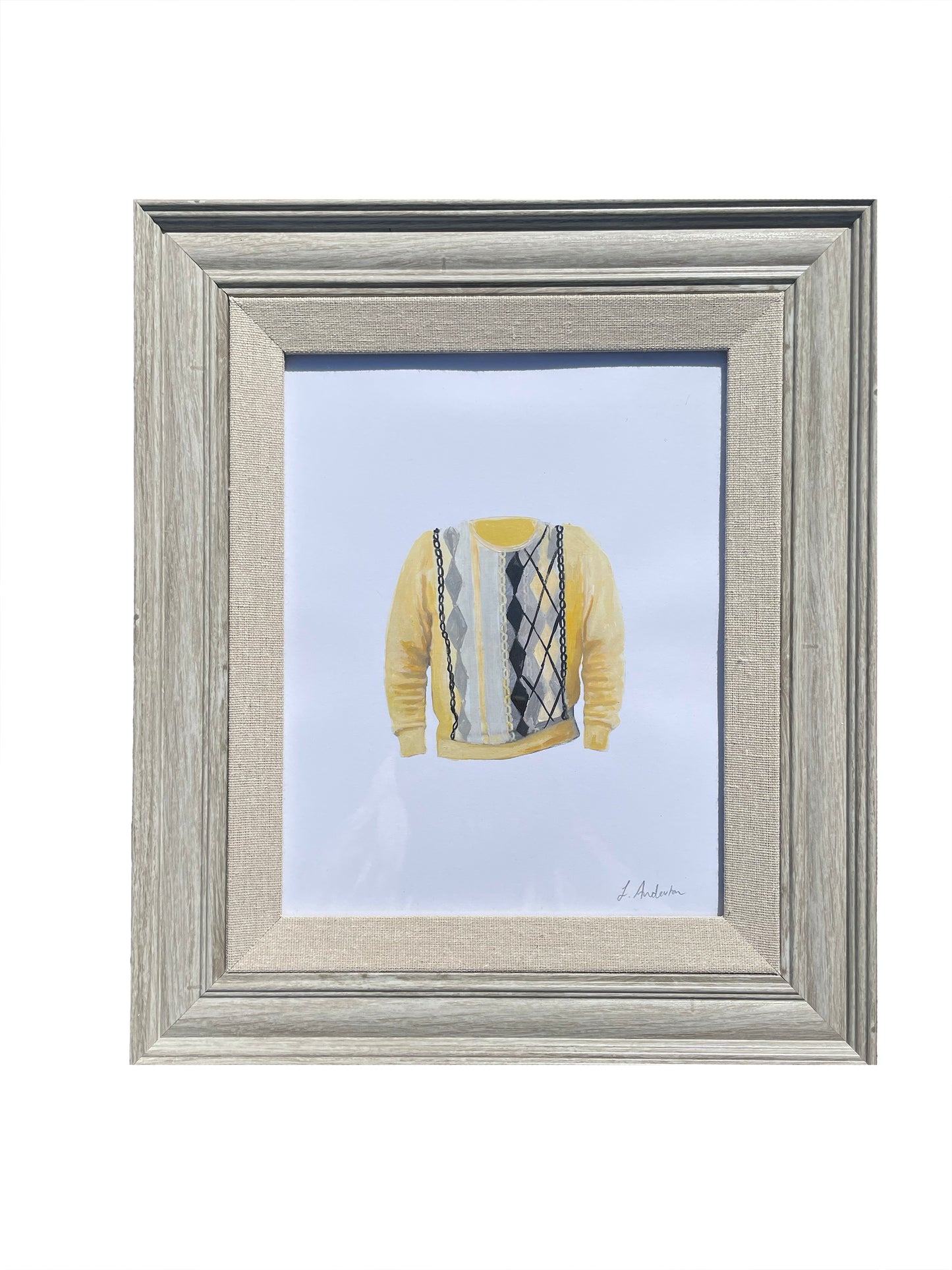 Faldo's Jumper Original Painting