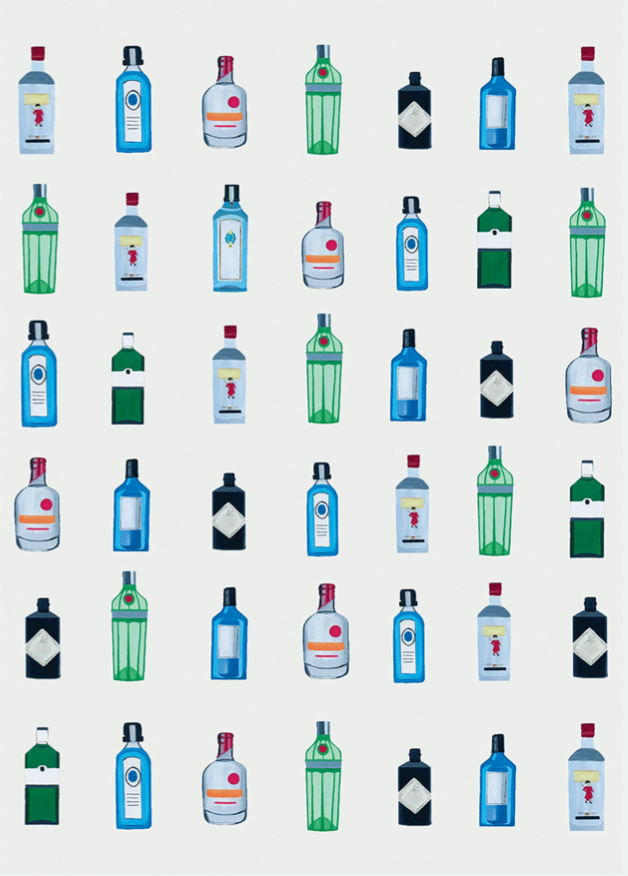 Gin artwork