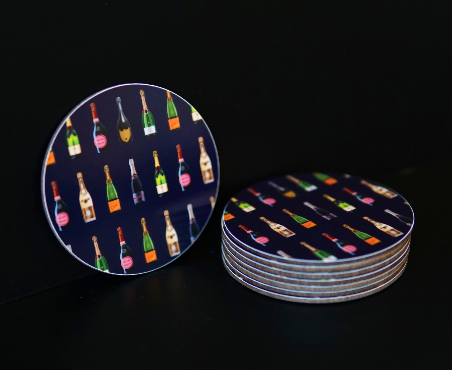Champagne & Fizz Coasters