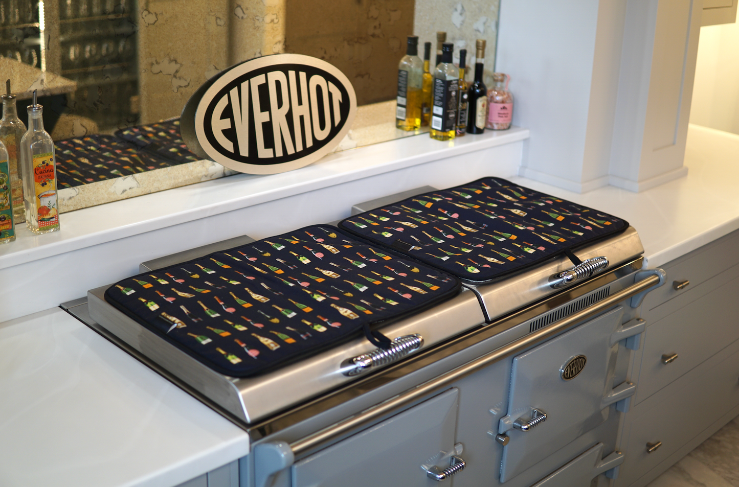 Everhot Hob Covers - Champagne & Fizz
