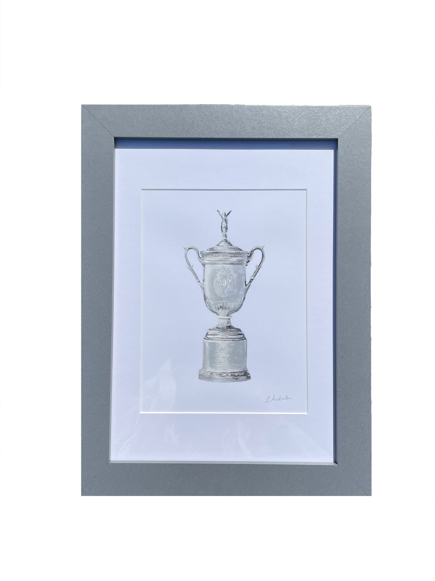 U.S. Open Trophy Original Painting