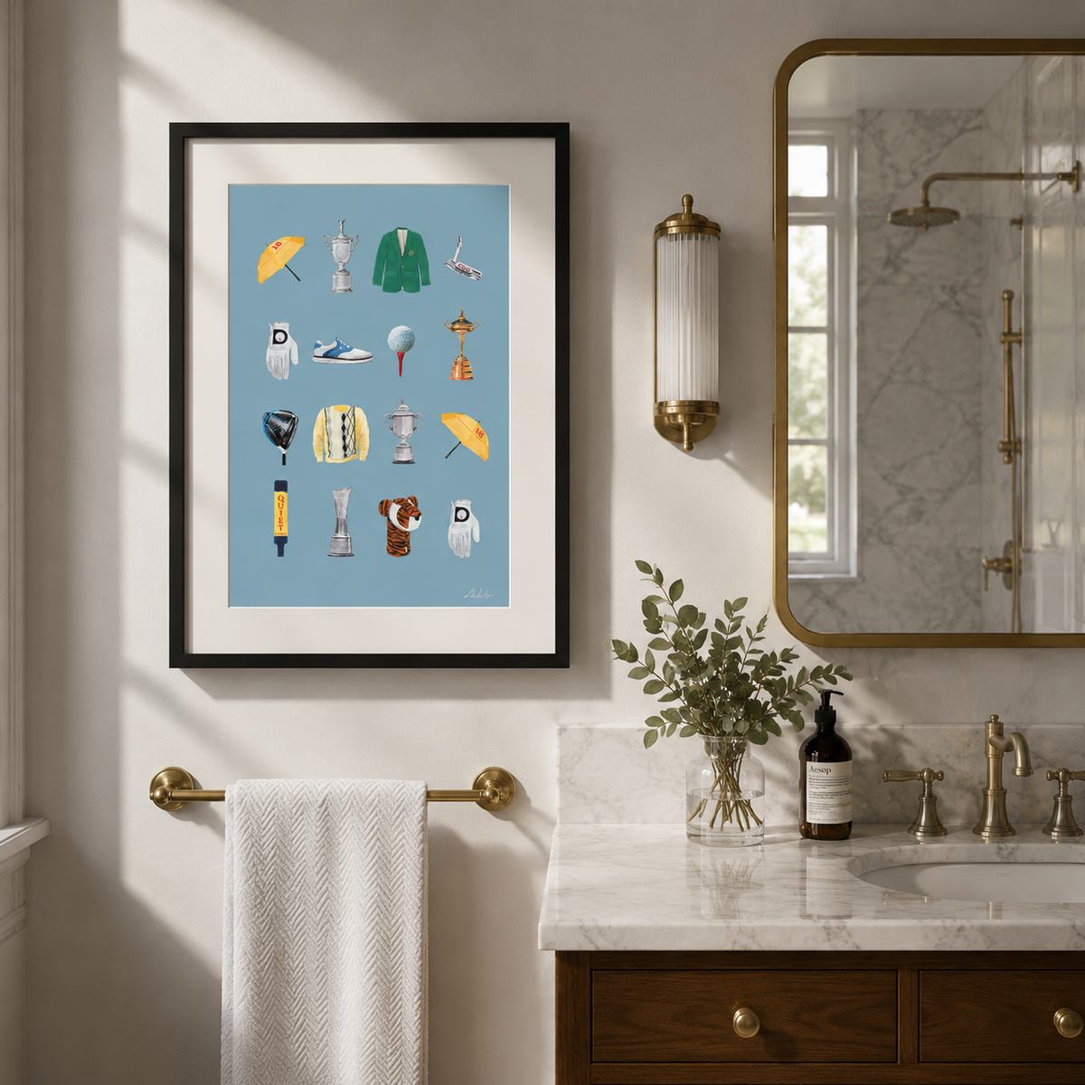 GOLF Limited Edition Print