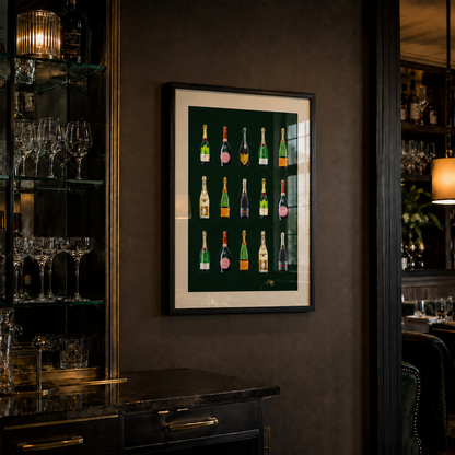 Champagne & Fizz Limited Edition Print