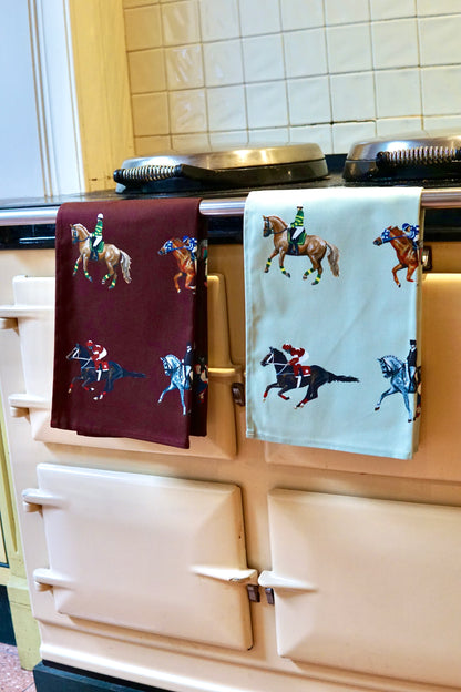 Dressage & Racehorses 100% Cotton Tea Towels