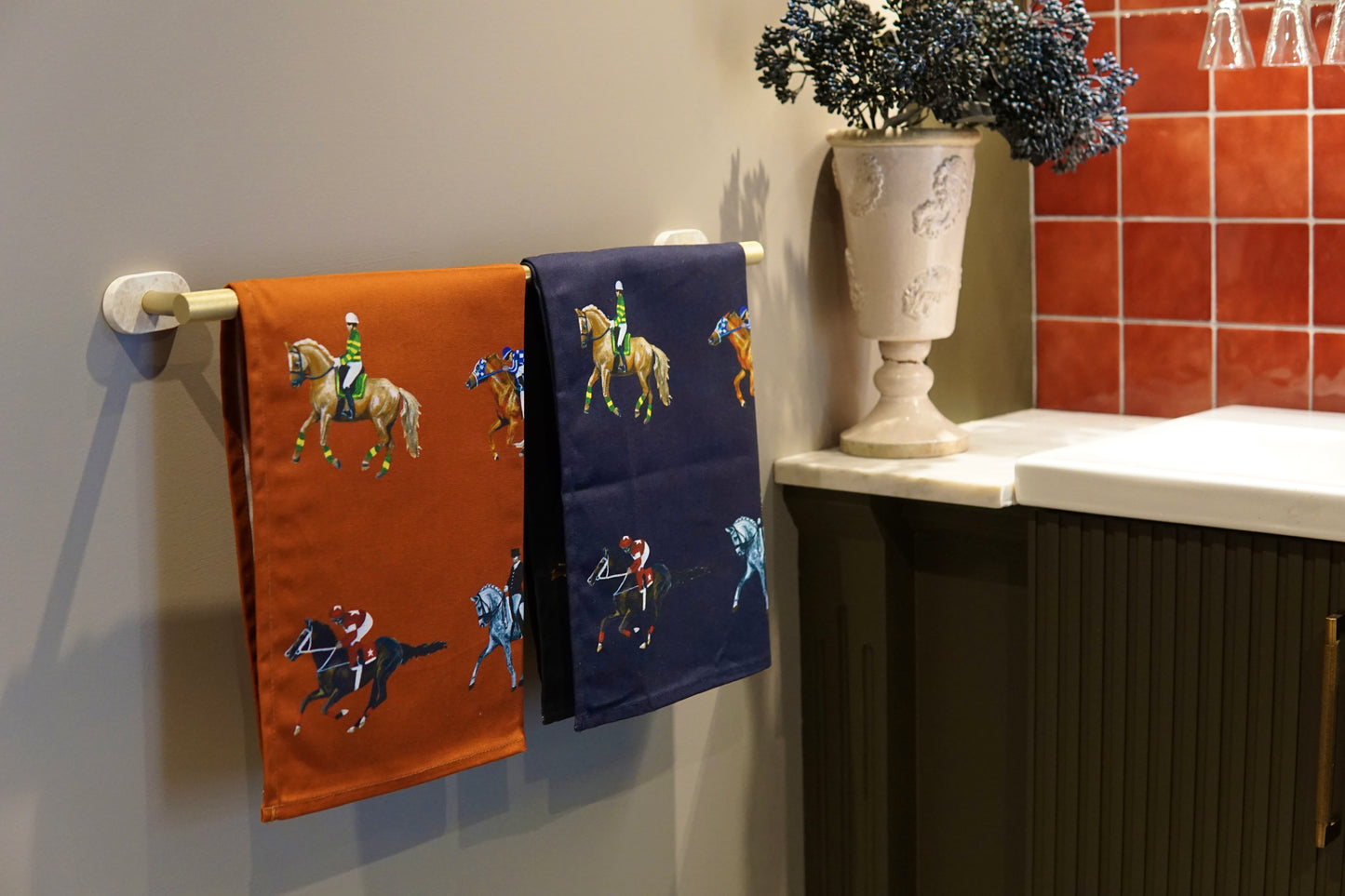 Dressage & Racehorses 100% Cotton Tea Towels