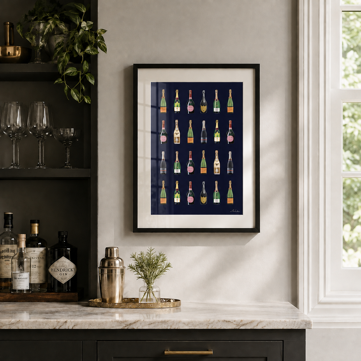 Champagne & Fizz Limited Edition Print