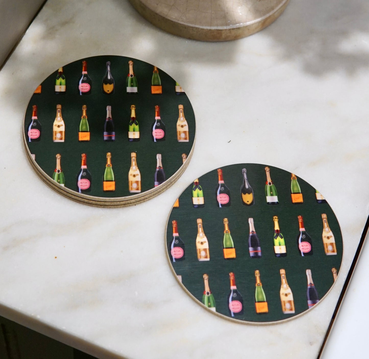 Champagne & Fizz Coasters