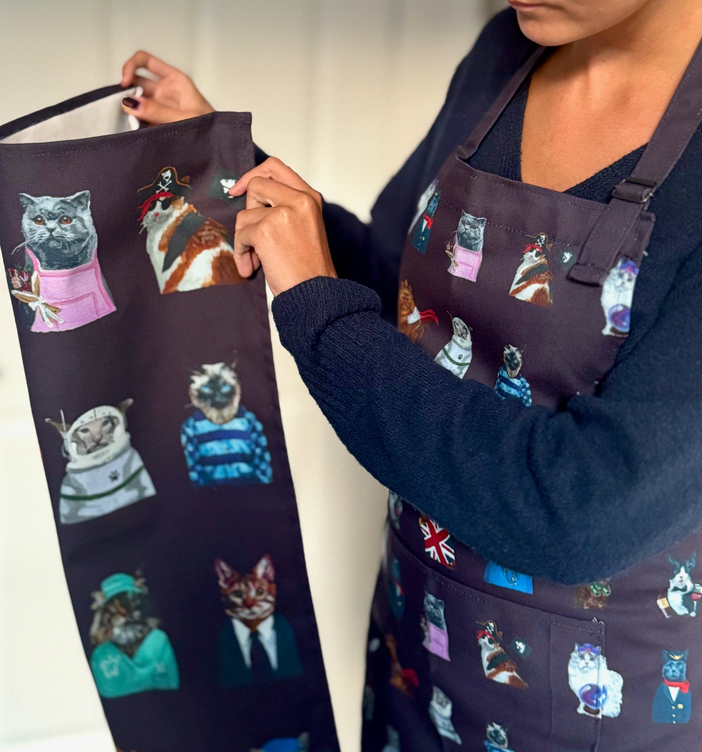 CATS 100% Cotton Tea Towels