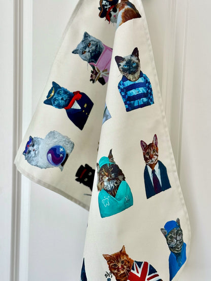 CATS 100% Cotton Tea Towels