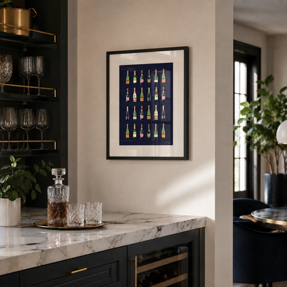 Champagne & Fizz Limited Edition Print