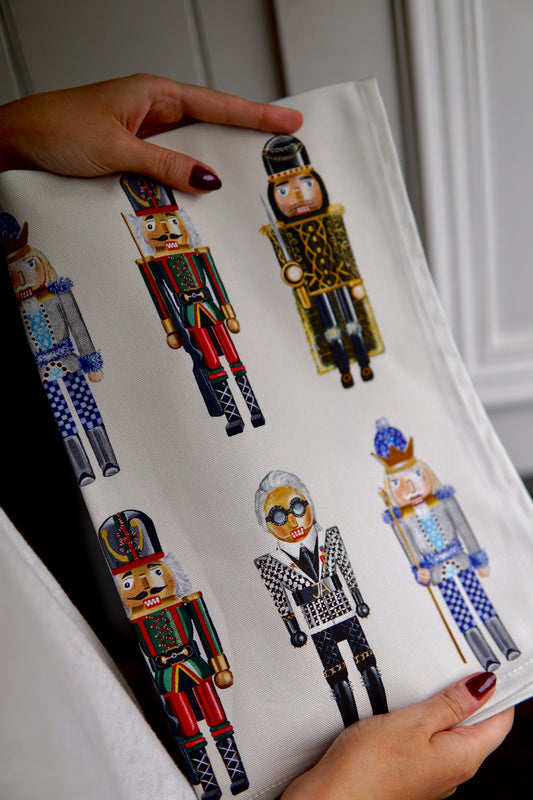 Designer Nutcracker Tea Towels