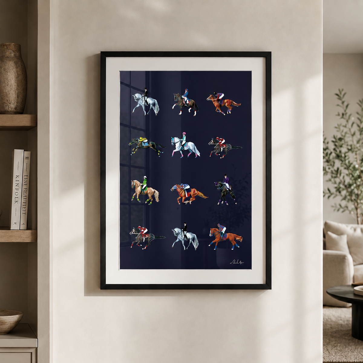 Dressage & Racehorses Limited Edition Print