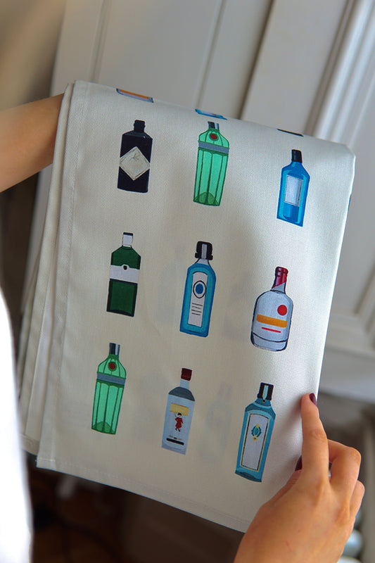 GIN 100% Cotton Tea Towels