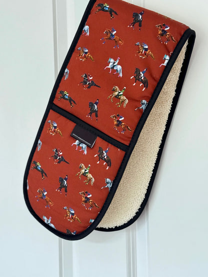 Dressage & Racehorses Double Oven Gloves