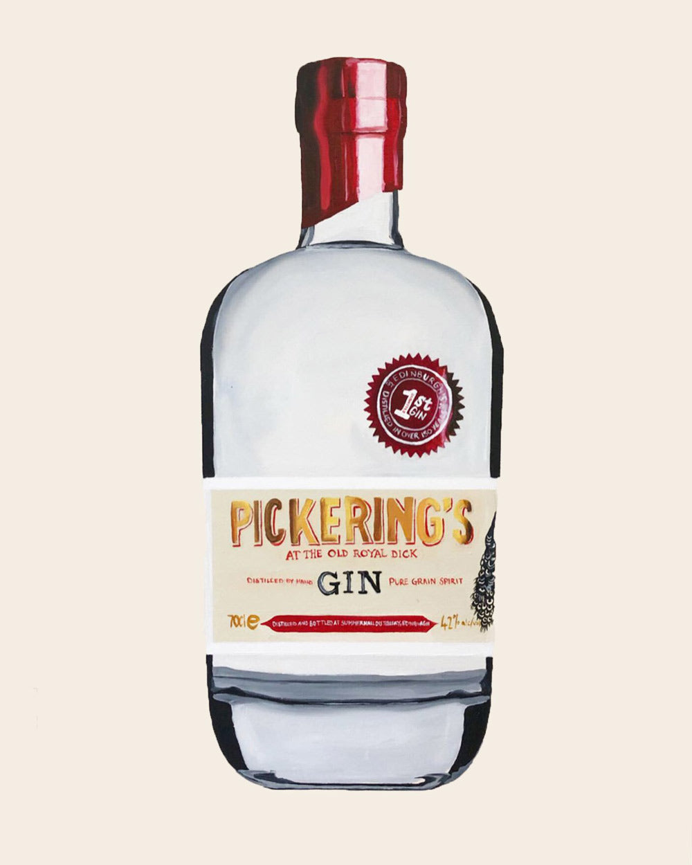 Pickering's Gin Paintings - Sample Sale