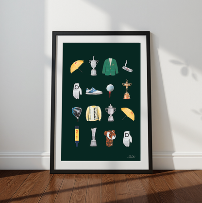 GOLF Limited Edition Print