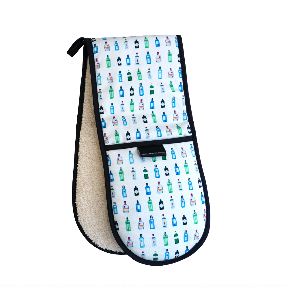GIN Double Oven Gloves