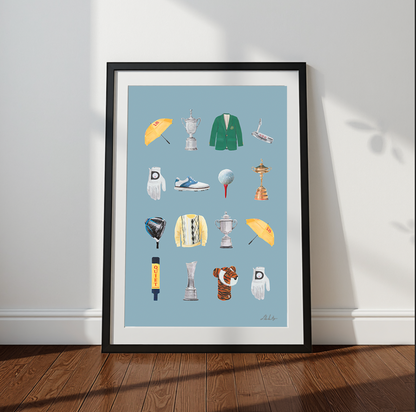GOLF Limited Edition Print