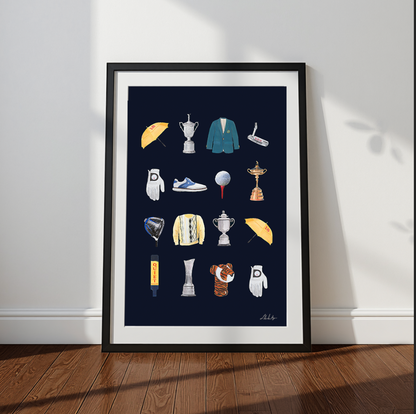 GOLF Limited Edition Print