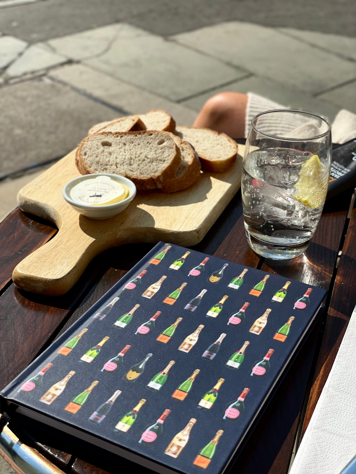 Champagne & Fizz Hardback Lined Notebook
