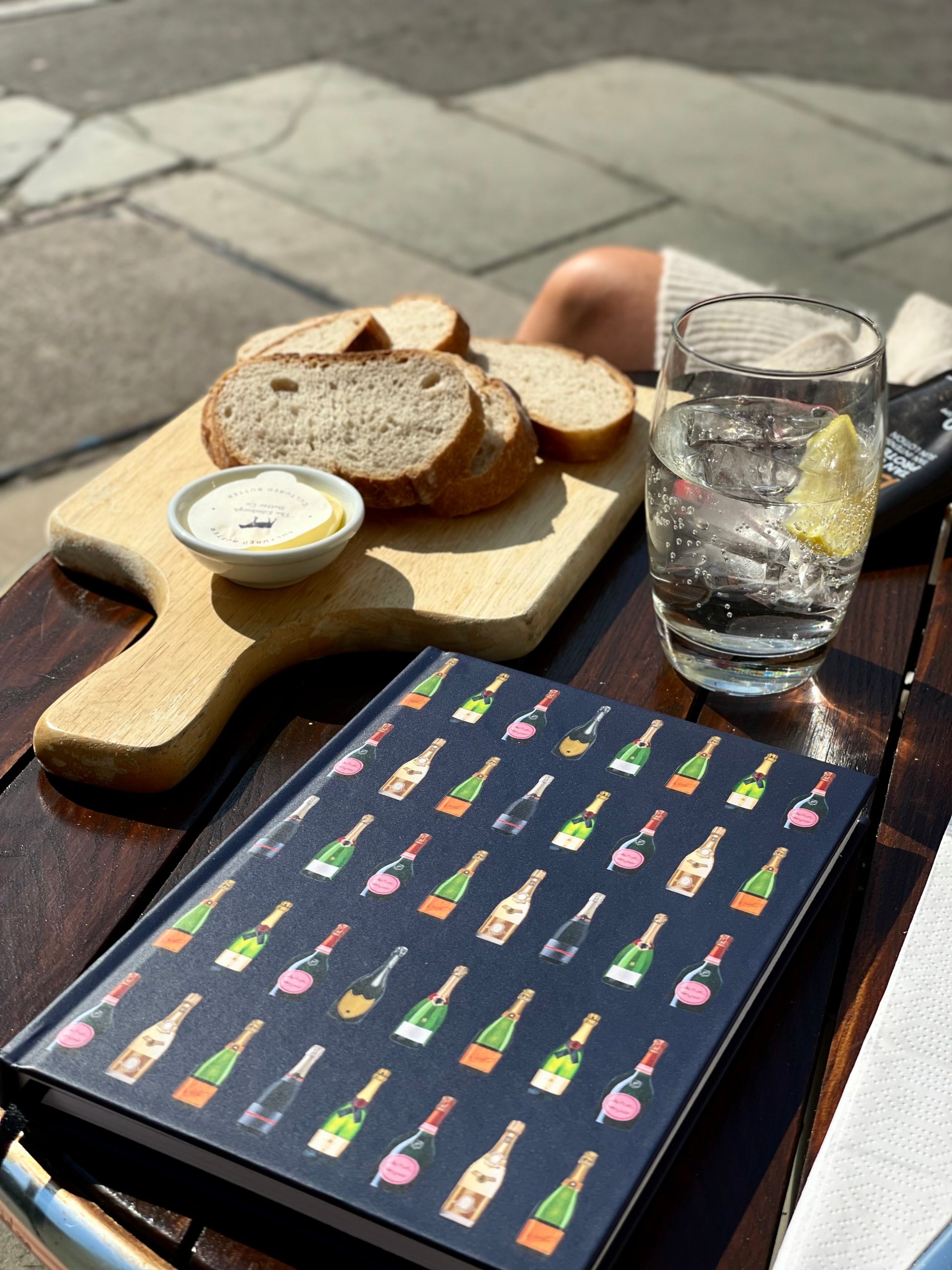 Champagne & Fizz Hardback Lined Notebook