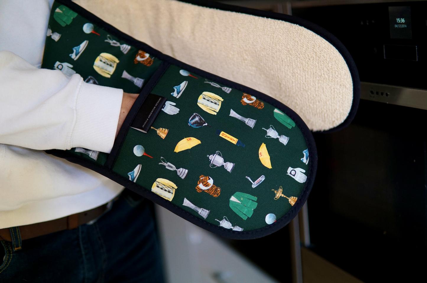 GOLF Double Oven Gloves Men Gift Fathers Day British Gifts 