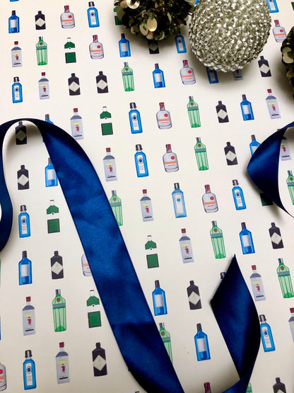 GIN wrapping paper gift wrap presents 