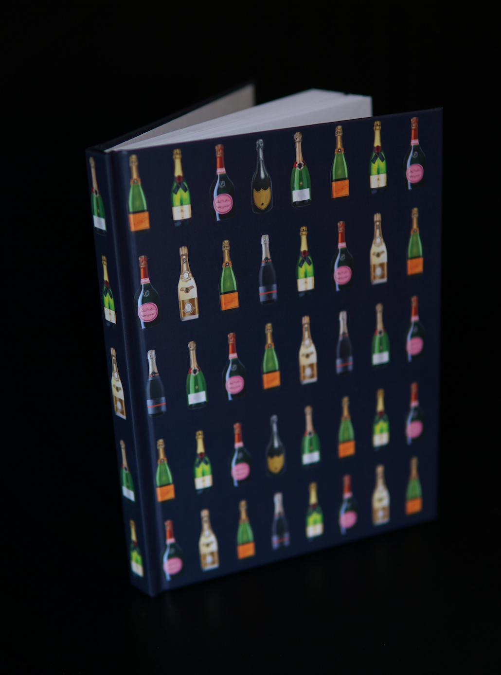 Champagne & Fizz Hardback Lined Notebook